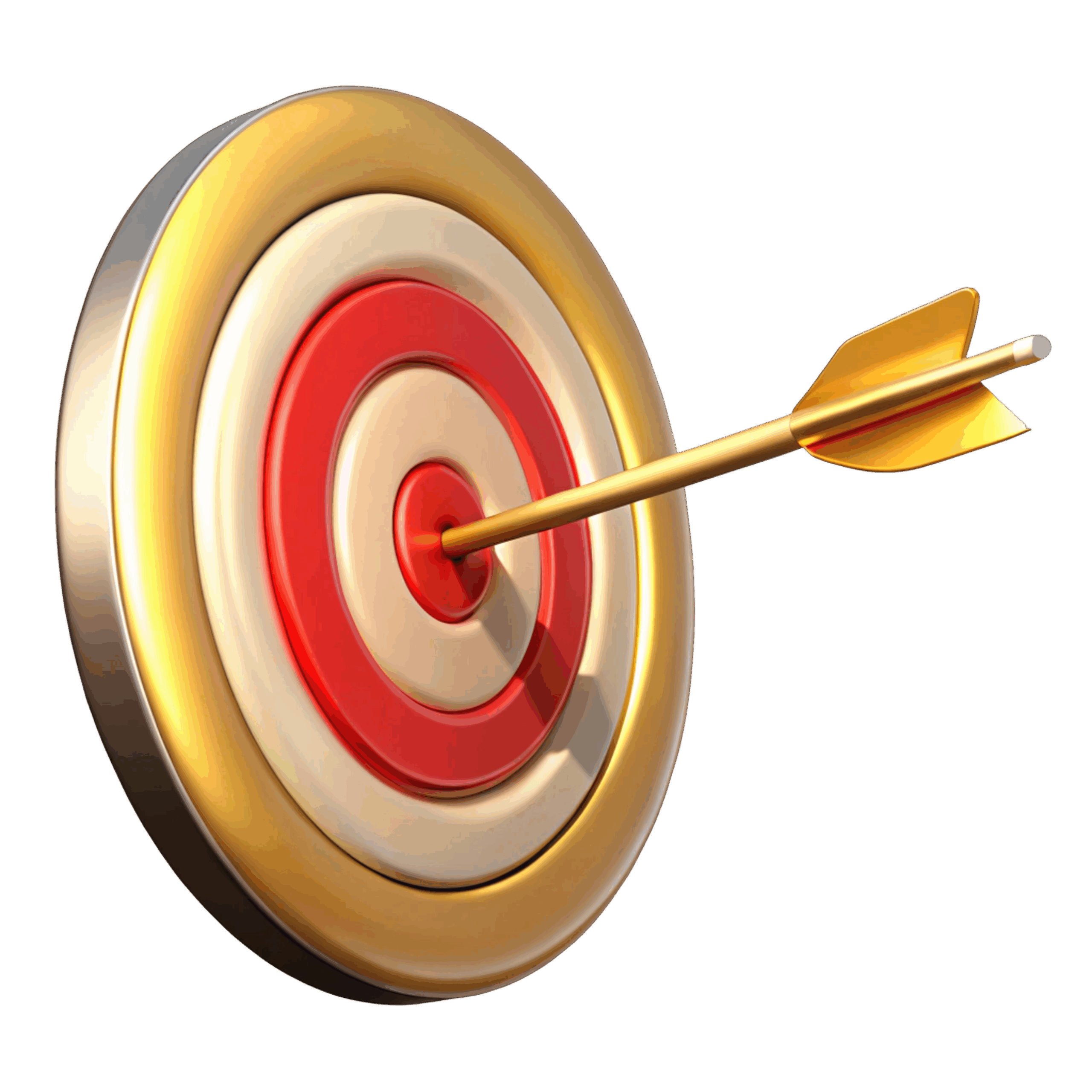 Ikon med skydeskive, der symboliserer målgruppeanalyse og strategi – læs blogs og artikler om hvordan du bedst rammer dine kunder online - målgruppe