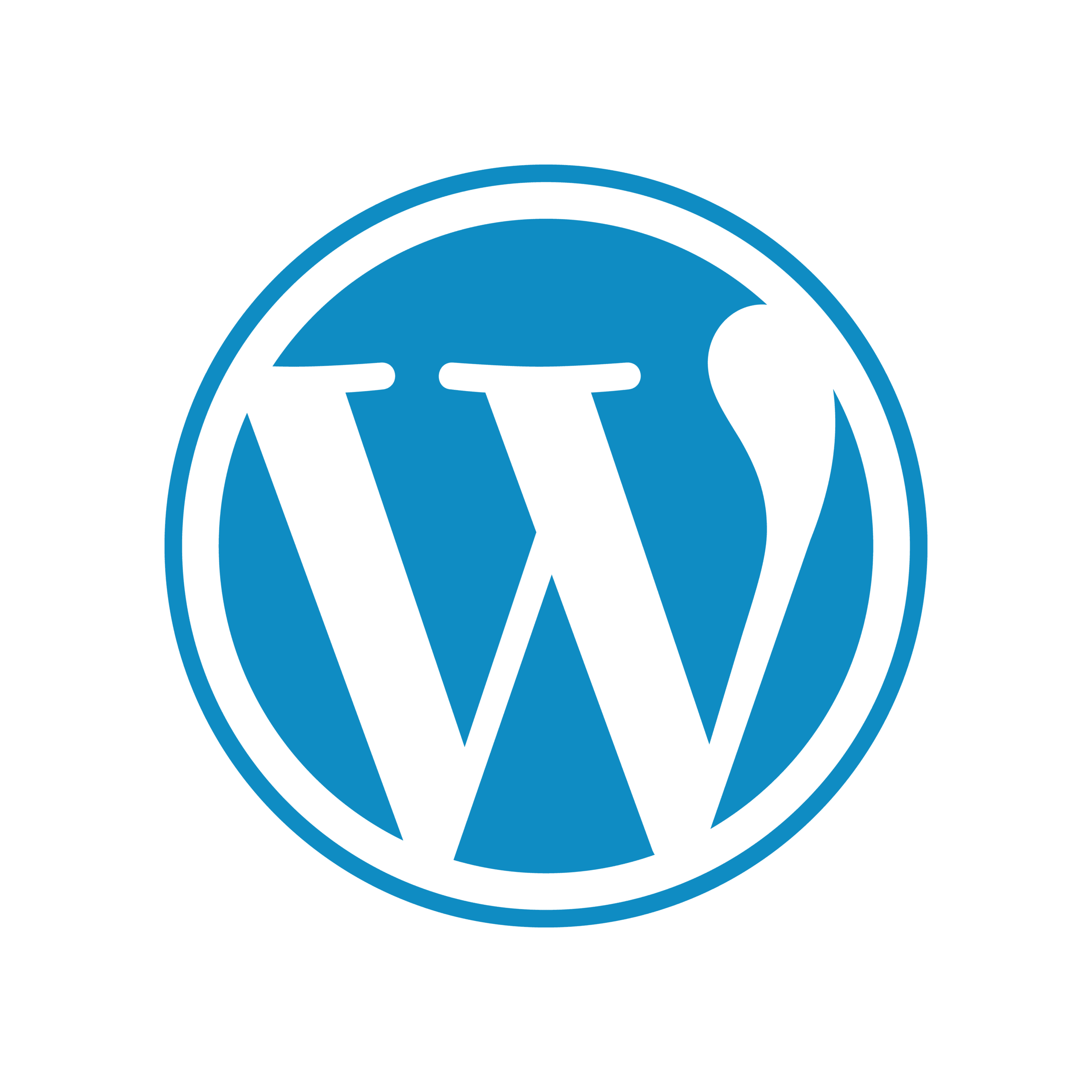 WordPress hjemmeside – ikon til blog om online markedsføring, hvor du kan lære online markedsføring og opdage fordelene ved en professionel WordPress hjemmeside.