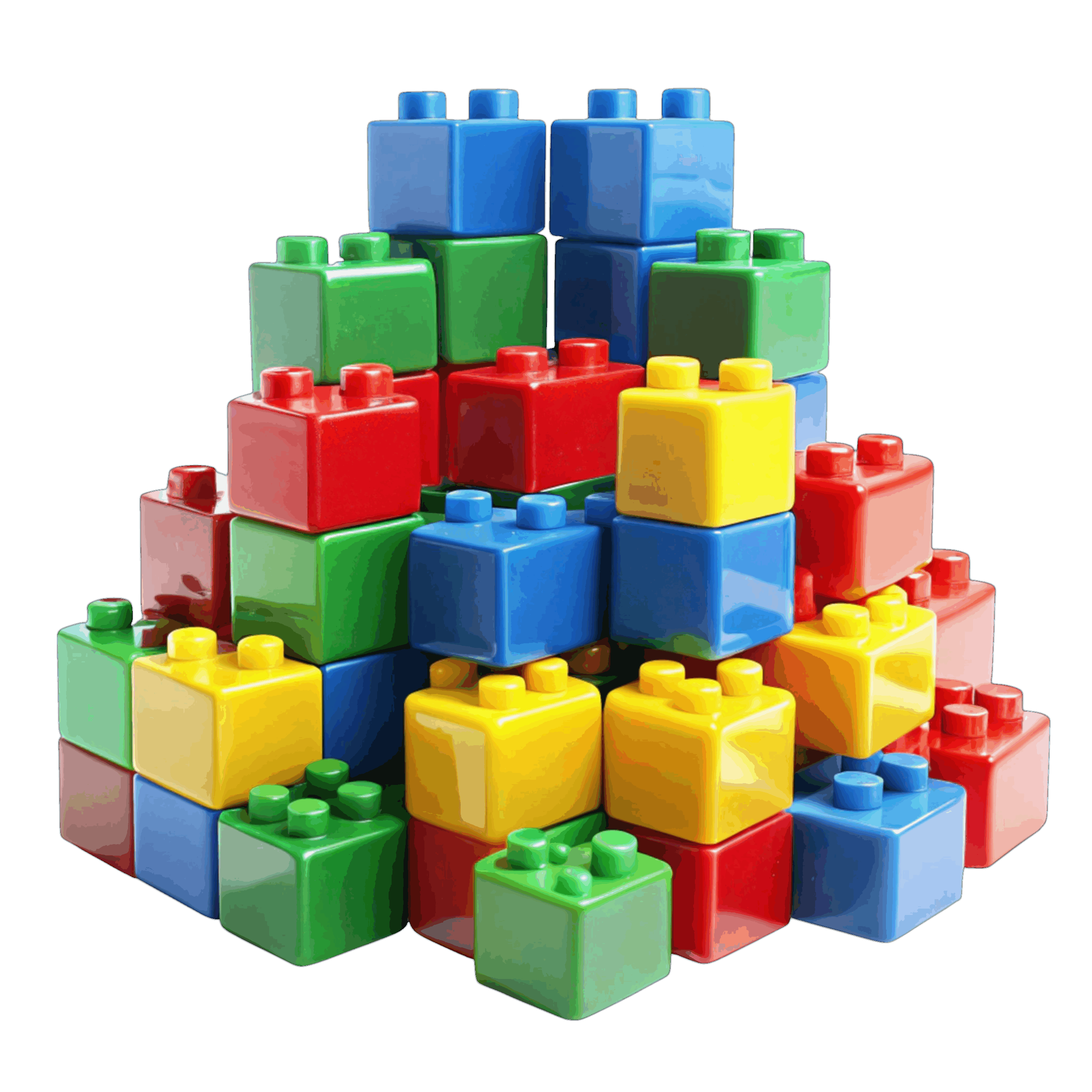 LEGO branding eksempel – farverige byggeklodser som symbol på kreativitet, identitet og global brandstrategi.